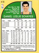 1990 Hoops Dan Schayes