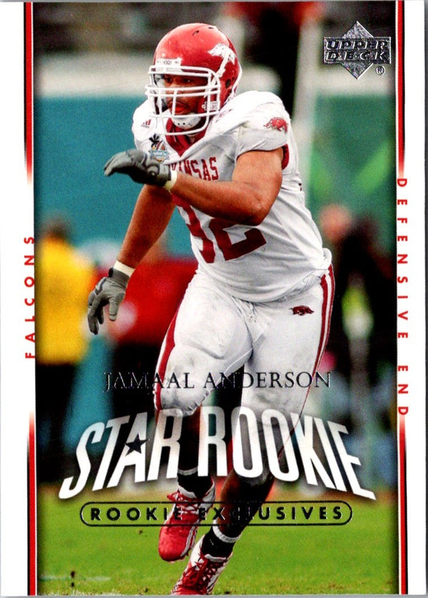 2007 Upper Deck Star Rookies Rookie Exclusives Edition Jamaal Anderson #283