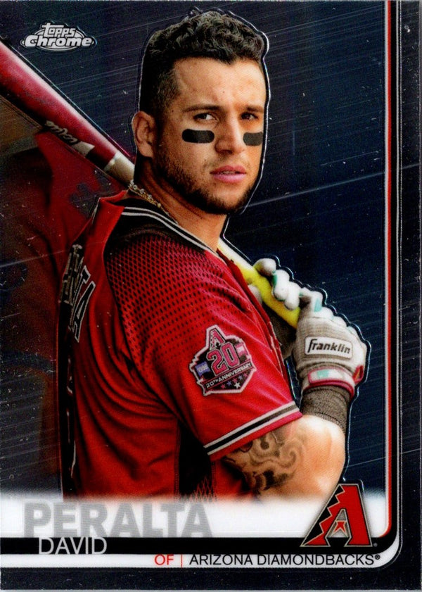 2018 Topps Chrome David Peralta #AD-2