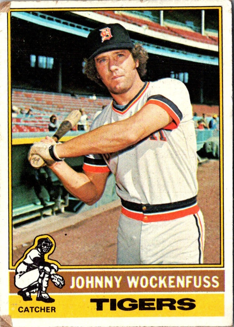 1976 O-Pee-Chee John Wockenfuss