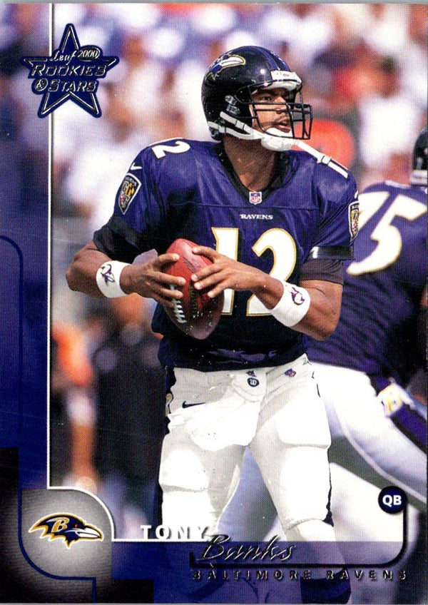 2000 Leaf Rookies & Stars Tony Banks #6