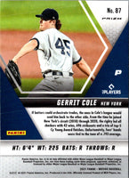 2021 Panini Mosaic Blue Gerrit Cole #87