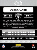2015 Donruss Red Foil Derek Carr #23