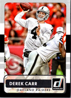 2015 Donruss Red Foil Derek Carr #23