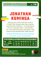 2023 Donruss Jonathan Kuminga #148