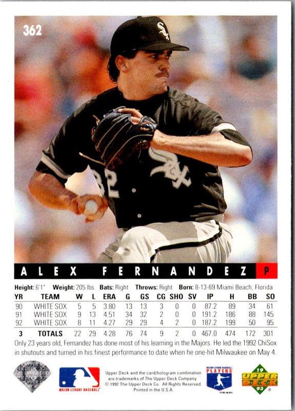 1993 Leaf Sid Fernandez #2
