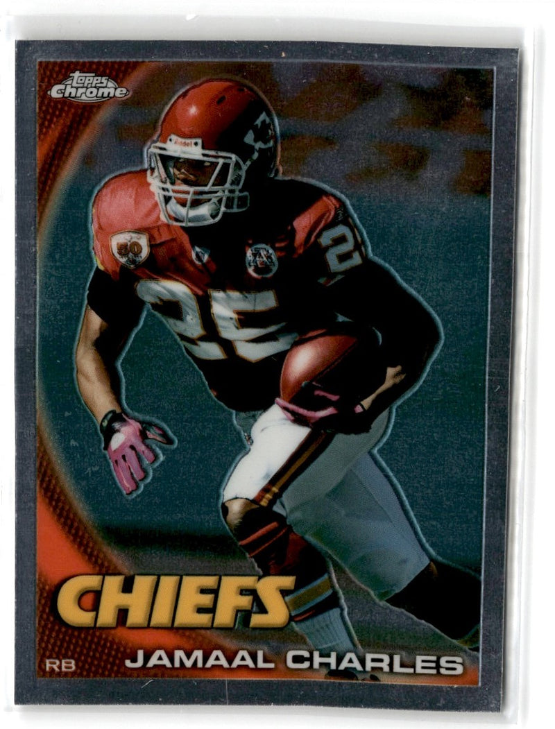 2010 Topps Chrome Jamaal Charles