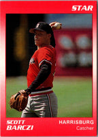 1990 Star Harrisburg Senators Scott Barczi #4