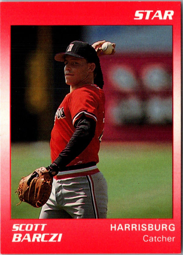 1990 Star Harrisburg Senators Scott Barczi #4