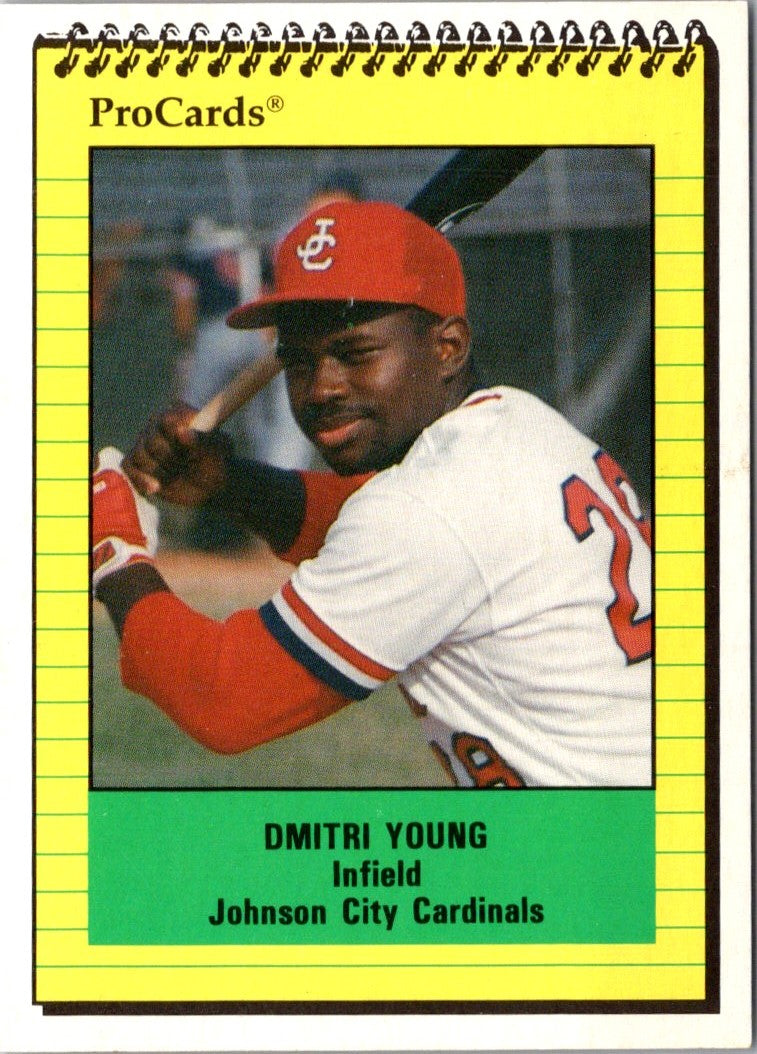 1991 ProCards Dmitri Young