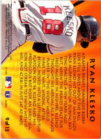 1995 Ultra 2nd Year Standouts Ryan Klesko #9