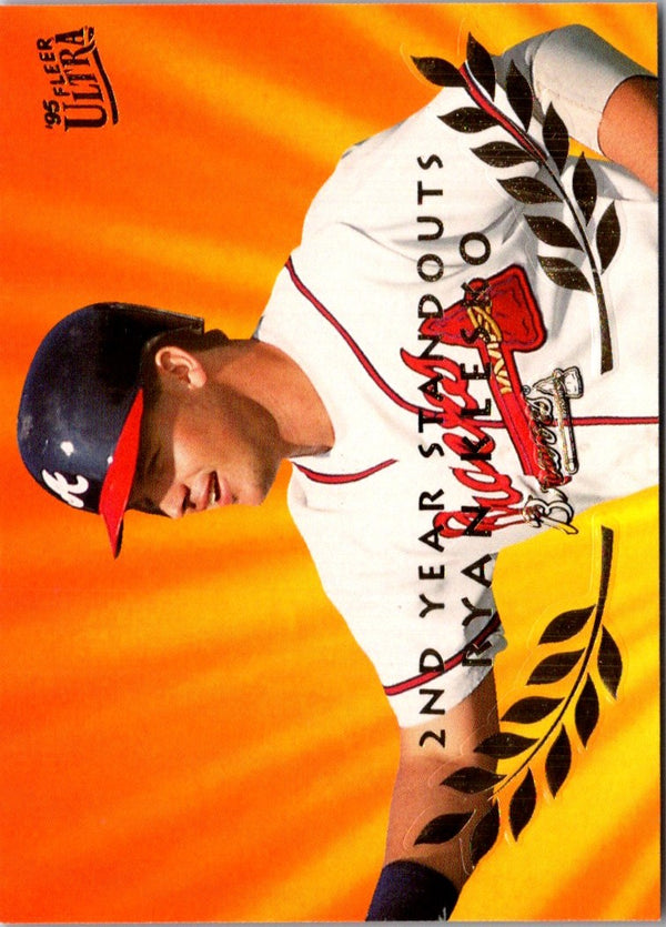 1995 Ultra 2nd Year Standouts Ryan Klesko #9