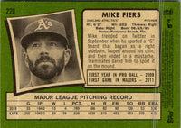 2020 Topps Heritage Mike Fiers #228