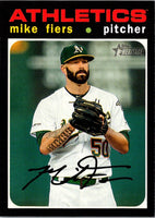 2020 Topps Heritage Mike Fiers #228