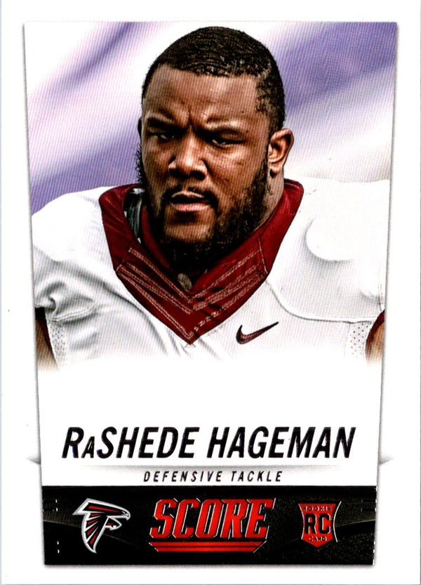 2014 Score Ra'Shede Hageman #414 Rookie