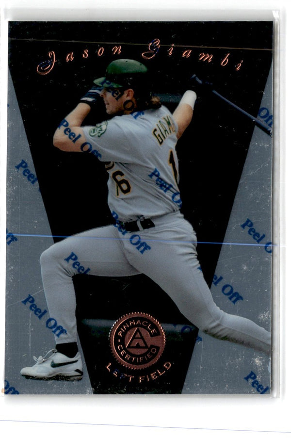 1997 Pinnacle Certified Jason Giambi #101