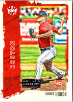 2021 Panini Diamond Kings Red Frame Tanner Houck #125