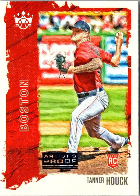 2021 Panini Diamond Kings Red Frame Tanner Houck #125