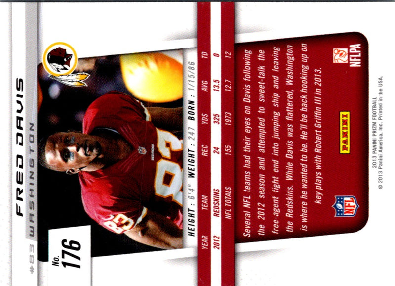 2013 Panini Prizm Fred Davis