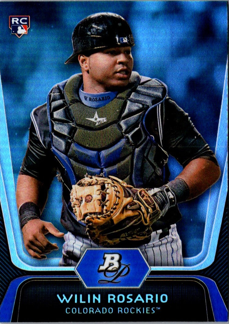 2012 Bowman Platinum Wilin Rosario