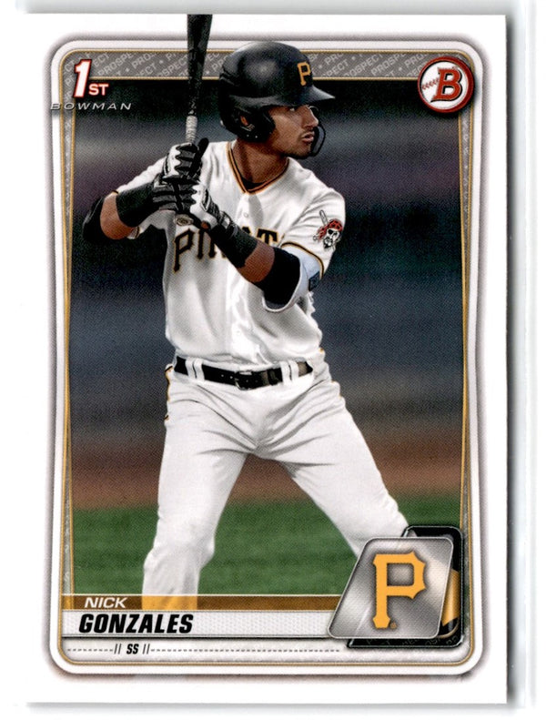 2020 Bowman Draft Nick Gonzales #BD-81