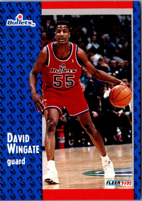 1991 Fleer David Wingate #371