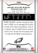 2010 Topps Prime Retail DeSean Jackson
