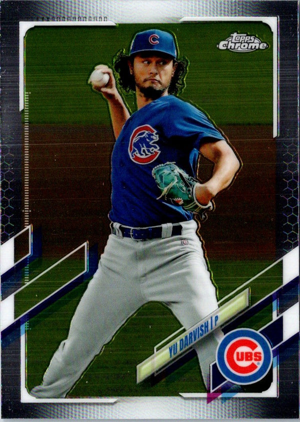 2021 Topps Chrome Yu Darvish #177