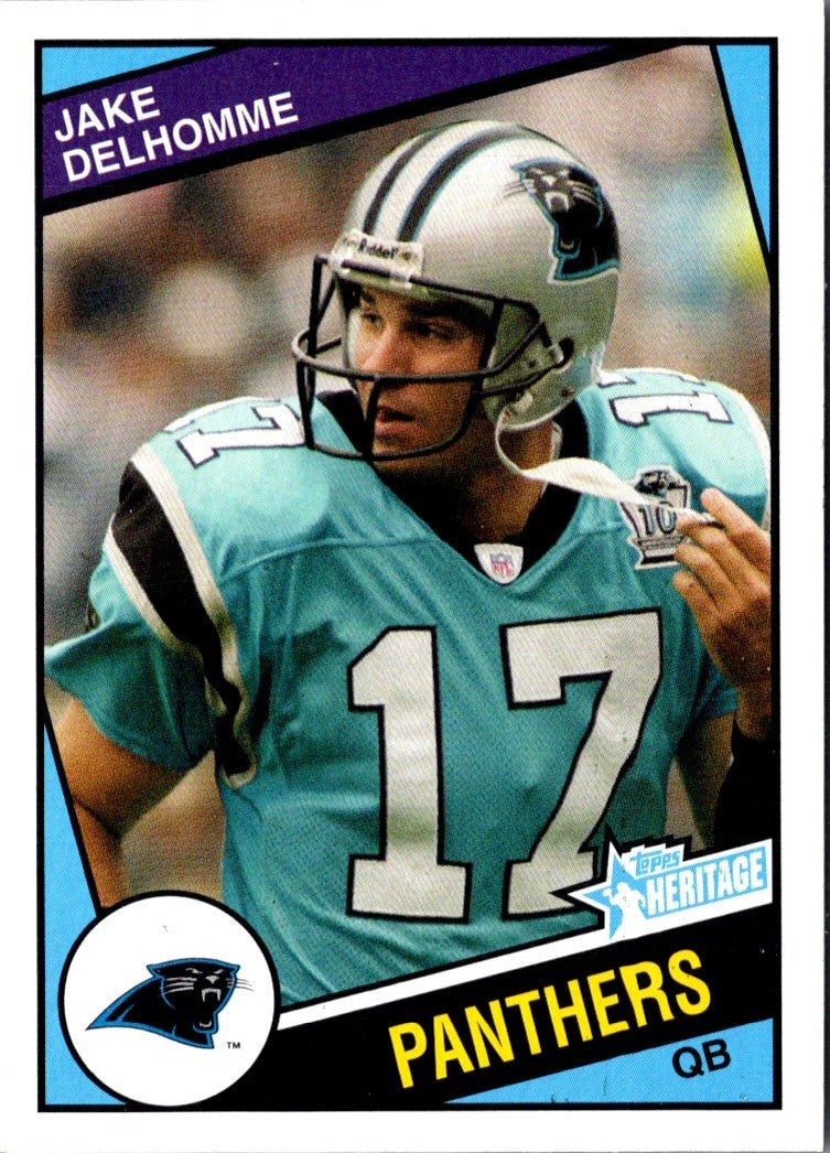 2005 Topps Heritage Jake Delhomme