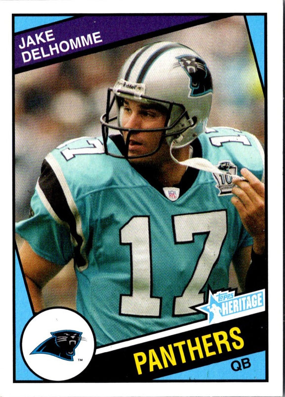 2005 Topps Heritage Jake Delhomme #48