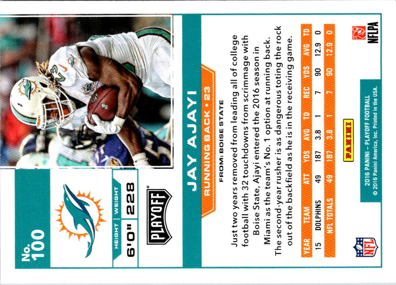 2016 Panini Playoff Jay Ajayi