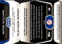 2012 Bowman Platinum Prospects Mason Williams #BPP90