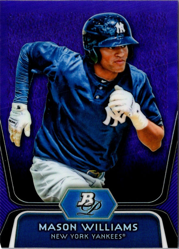 2012 Bowman Platinum Prospects Mason Williams #BPP90