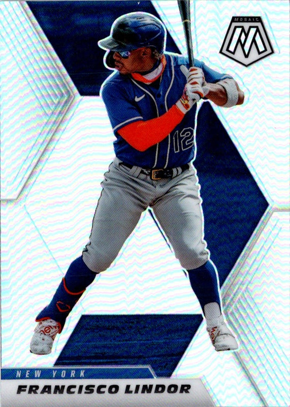 2021 Panini Mosaic Francisco Lindor #101