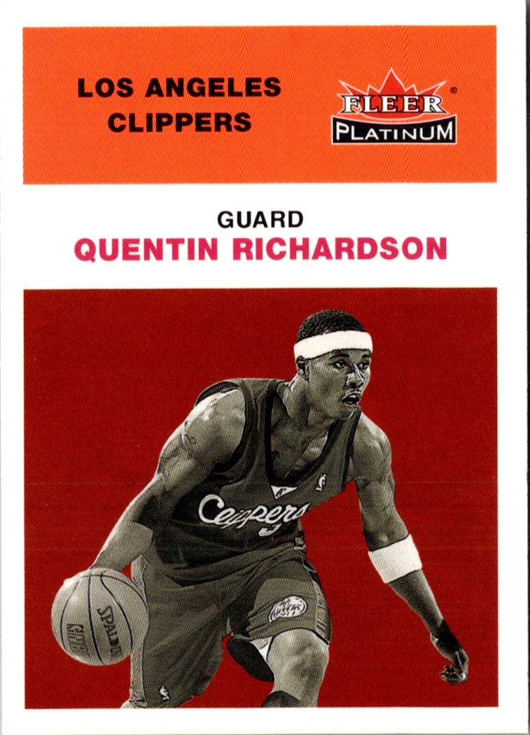 2001 Fleer Platinum Quentin Richardson