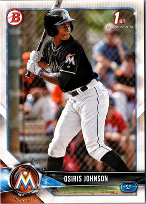 2018 Bowman Draft Osiris Johnson #BD-103