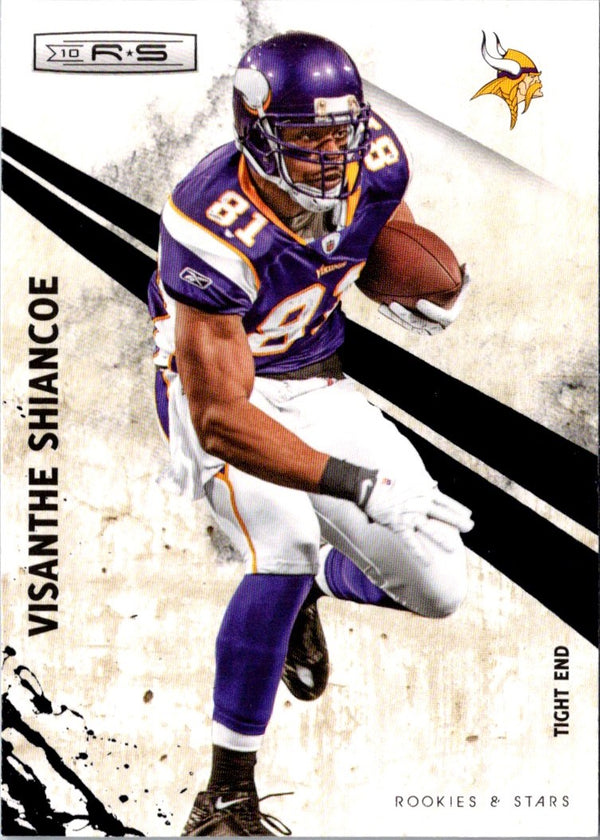 2010 Panini Rookies & Stars Visanthe Shiancoe #85