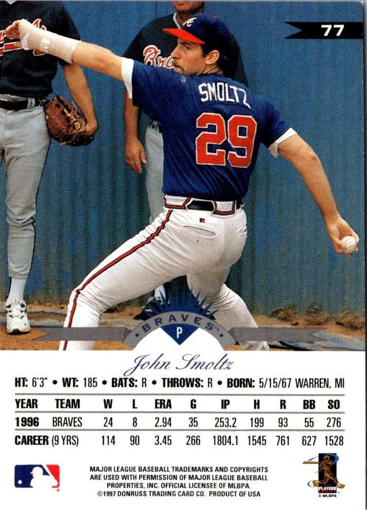 1997 Leaf John Smoltz
