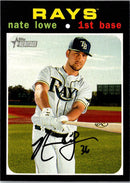 2020 Topps Heritage Nate Lowe