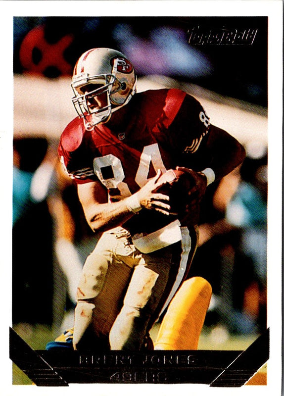 1993 Topps Brent Jones #18