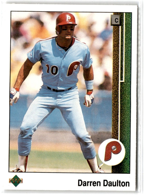 1989 Upper Deck Darren Daulton #448