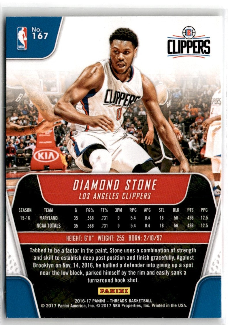 2016 Panini Threads Diamond Stone