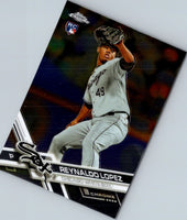 2017 Topps Chrome Reynaldo Lopez #163 Rookie
