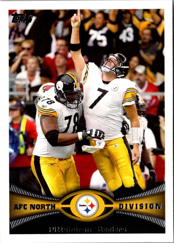 2012 Topps Pittsburgh Steelers: Ben Roethlisberger/Max Starks #159