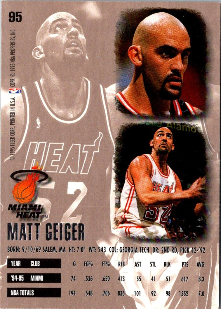 1995 Ultra Matt Geiger