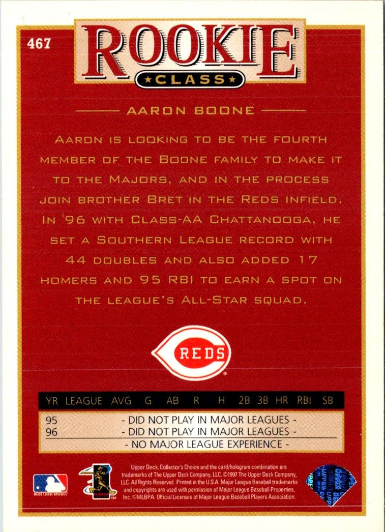 1997 Collector's Choice Aaron Boone
