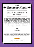 2021 Donruss Holo Purple Jack Flaherty