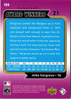 2001 Upper Deck Decade 1970's Mike Hargrove #155