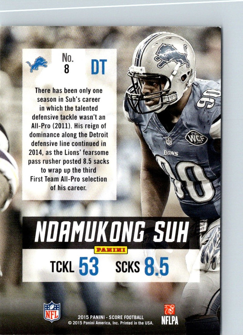 2015 Score All-Pro Glossy Ndamukong Suh