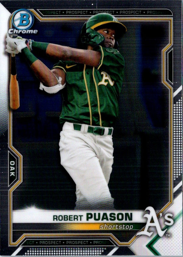 2021 Bowman Draft Chrome Robert Puason #BDC-153